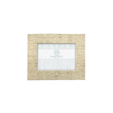 9051NA Sand Faux Grasscloth 5x7 Frame
