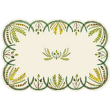Scalloped Seedling Placemat- 12 Sheets