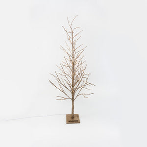 Champagne Glitter Tree Large 71"