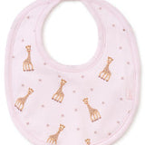 Sophie La Girafe Pink Bib