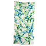 Stella Marina Beach Towel Aruba Blue/Lime