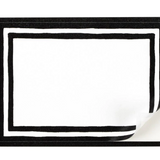 Label- Stripe Border Black