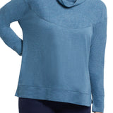 L/S Top w/ Side Slits- Tapestry