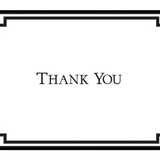 Thank You Notes- Black and White
