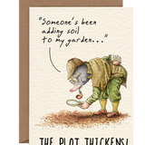 The Plot Thickens Card