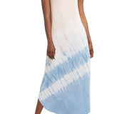 Sleeveless Maxi Dress- Peach Skin