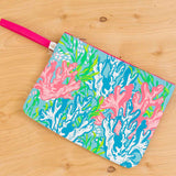 Tobago Cays Wet/Dry Bag Aruba Blue/Hot Pink