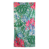 Tobago Cays Beach Towel Aruba Blue/Lime/Hot Pink