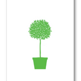 Topiary Clover Wine Bag