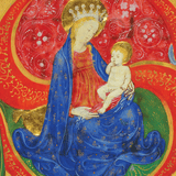 Christmas Card Box Virgin and Child