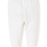 Kissy Pointelle White Footed Pant