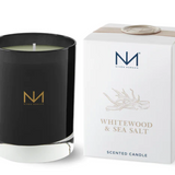 Whitewood & Sea Salt Scented Candle