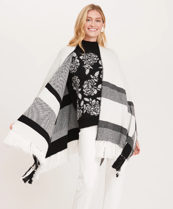 Fringed Wrap- Multi