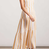 Maxi Dress With Tie In Back- Yellovango